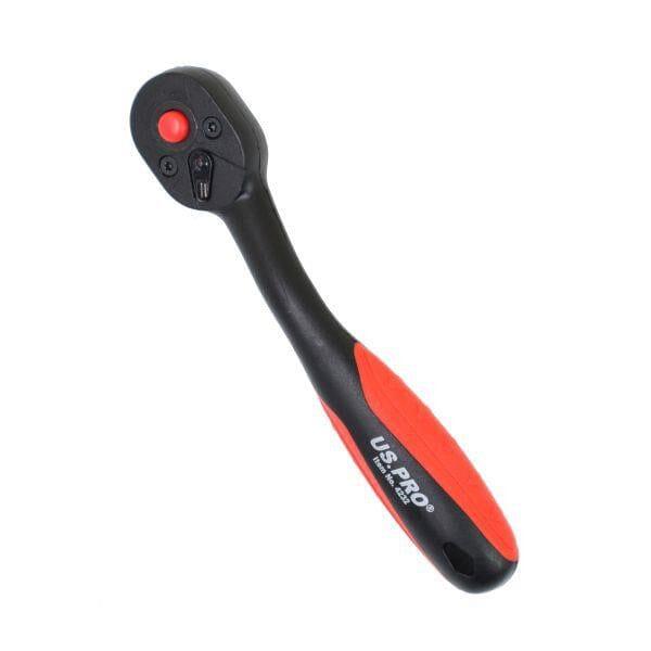 US PRO Tools 1/4" DR 72T Ratchet With Composite Handle 4232