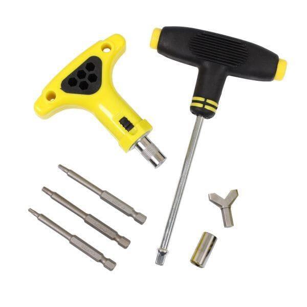 US PRO Tools 147pc Assortment Bit Set With T Handle Bit Ratchet & Driver 2947