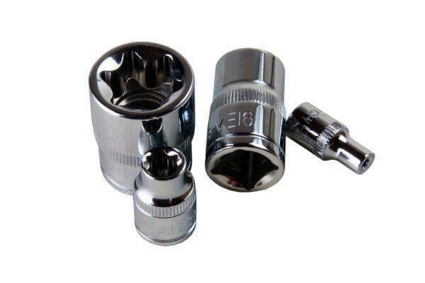 US PRO Tools 14pc 1/4" 3/8'' 1/2'' Dr  E-Torx Socket Set On Rail 3390