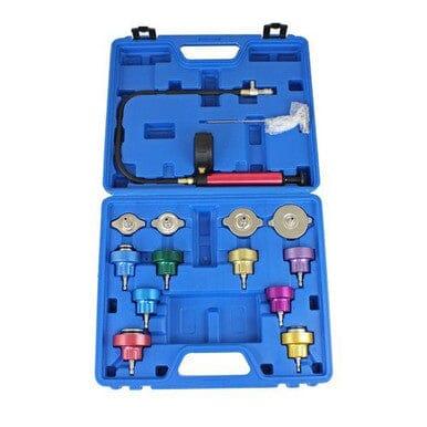 US PRO Tools 14pc Coolant Radiator System Pressure Tester Kit, Refill Kit Purge 5258
