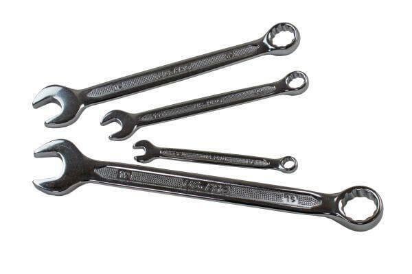 US PRO Tools 15PC Metric Combination Spanner Set 6 - 22MM 2243