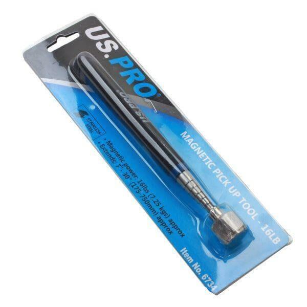 US PRO Tools 16lb Magnetic Telescopic Pick Up Tool Extends 7" - 30" 6734