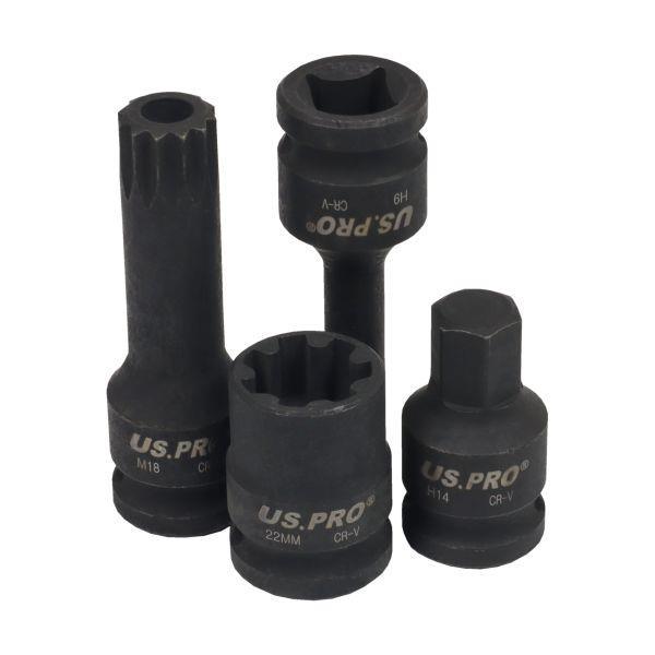 US PRO Tools 16PC 1/2" Drive Brake Caliper Service Set 6235