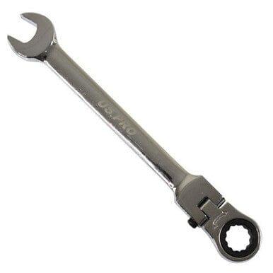 US PRO Tools 17MM Ratchet Flexi Head With Lock Combination Spanner Wrench 3682