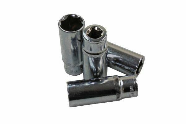 US PRO Tools 17mm Single Deep Socket 3/8" Drive 6 Point 2229