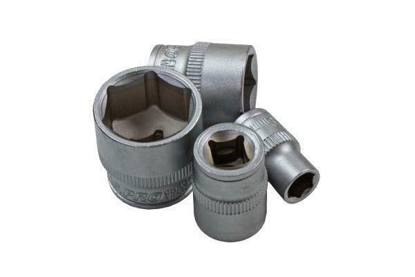 US PRO Tools 17pc 3/8 Dr Shallow Sockets Satin Finish 8 - 24mm 3256