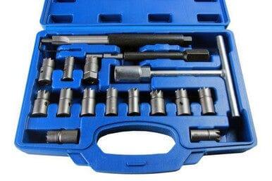 US PRO Tools 17pc Diesel Injector Seat Cutter Set 5587