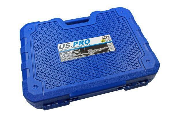 US PRO Tools 19 Piece Coolant System Pressure Tester Kit 5226