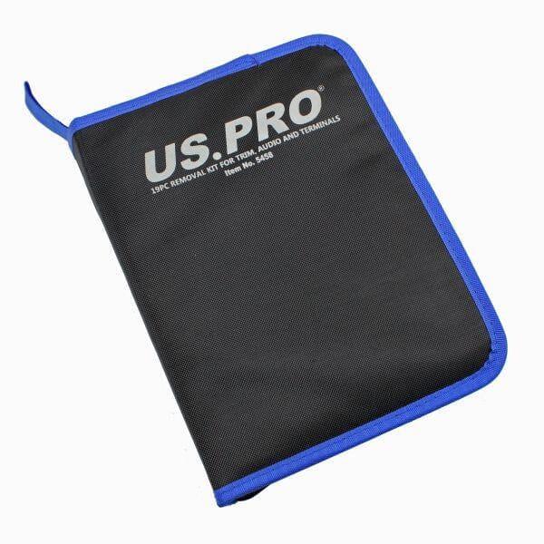 US PRO Tools 19pc Trim & Panel Removal, Audio, Terminals, Radio Removal Set 5458