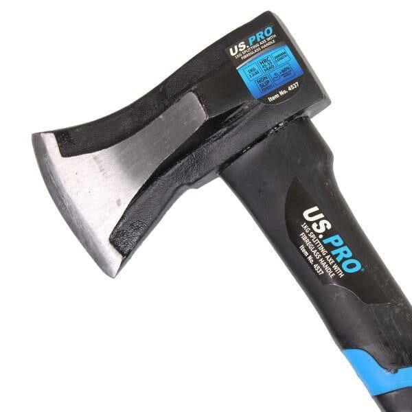 US PRO Tools 1KG Splitting Axe With Fibreglass Handle Log Splitting Maul 4537