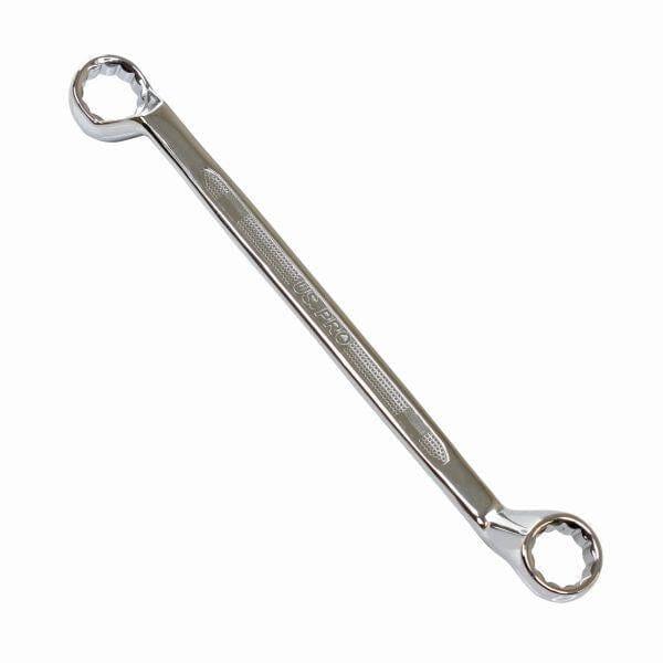 US PRO Tools 20 X 22MM 75 Deg Double Offset Ring Spanner Wrench 3534