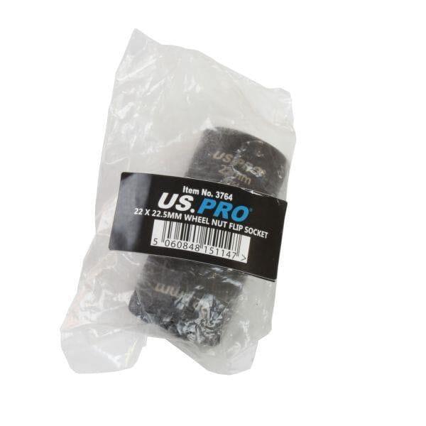 US PRO Tools 22 x 22.5mm Wheel Nut Flip Socket 3764