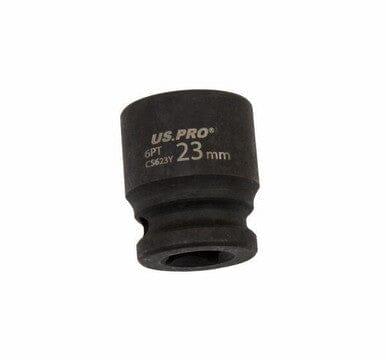 US PRO Tools 23mm Impact Socket 1/2" Drive 6 Point Single Hex 3824