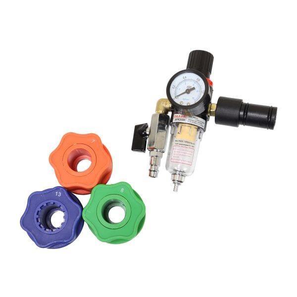 US PRO Tools 24pc Engine Oil Filler Set With Oil Drain Air Fitting 6282