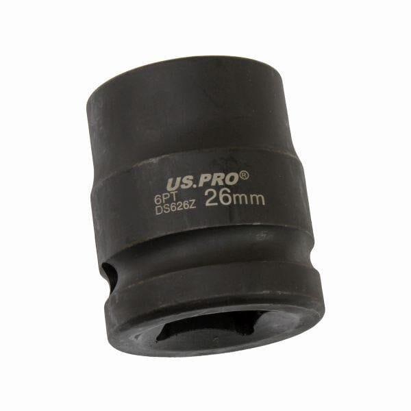 US PRO Tools 26mm 3/4" DR 6 Point Impact Socket 3698