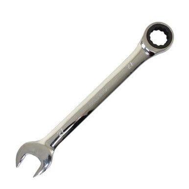 US PRO Tools 27mm Ratchet Spanner Wrench 72 Teeth Open & Ring End Wrench 3588