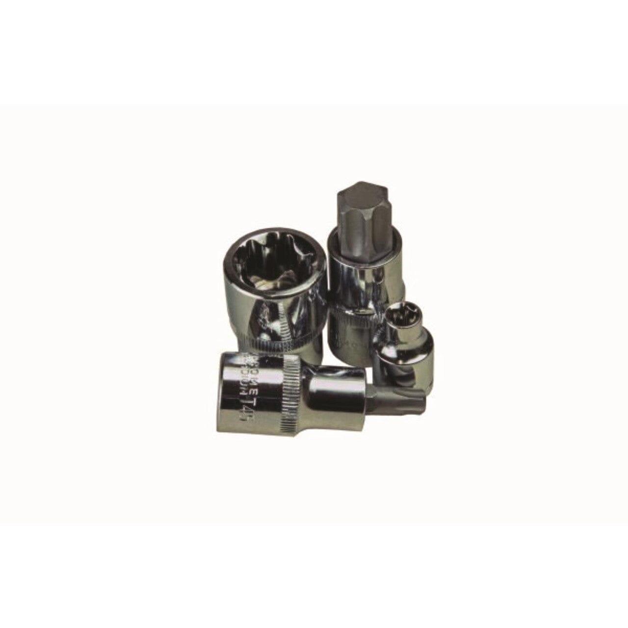 US PRO Tools 27Pc 3/8" 1/2" Dr Torx & E-Torx Sockets & Bit Set 2217