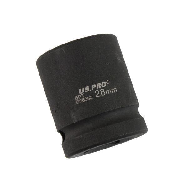US PRO Tools 28mm 3/4" DR 6 Point Impact Socket 3700