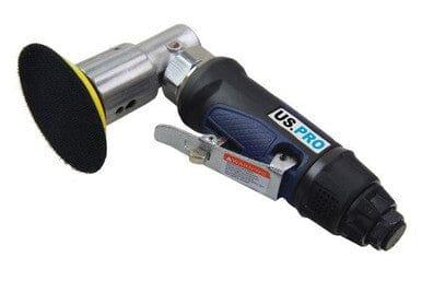 US PRO Tools 3" Air 90 Deg angle head Variable speed sander with hook & loop pad 8320