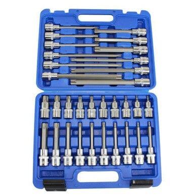 US PRO Tools 32pc 1/2" dr Torx, Star Bit Sockets Sockets Set For Ratchets 2294