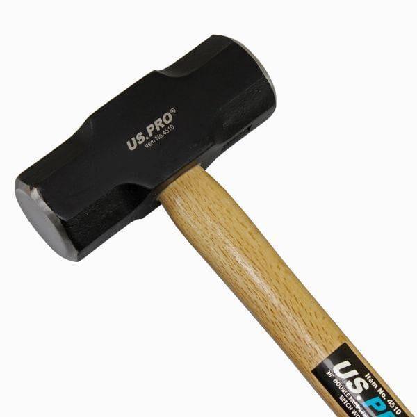 US PRO Tools 36" Double Face 10lb Sledge Hammer Beech Wood Handle 4510