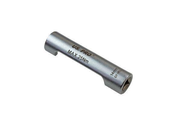 US PRO Tools 3/8" Drive 14mm Injection Line Wrench - Mercedes Sprinter 5594