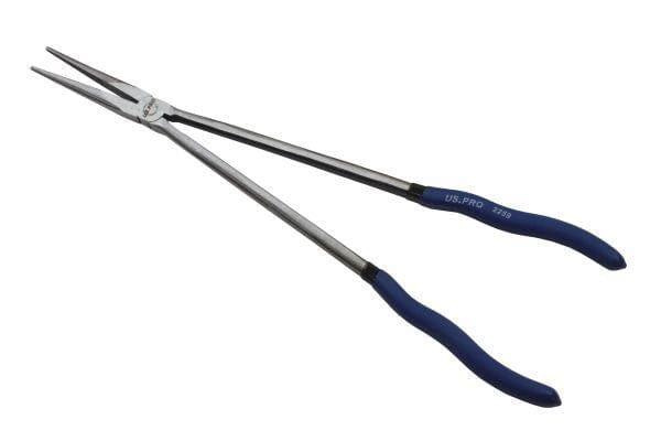 US PRO Tools 3pc Extra Long Nose Pliers Set 400mm Straight Bent Angled 2259