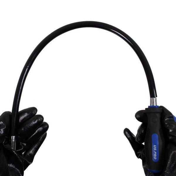 US PRO Tools 3pc Flexi Flexible Screwdrivers & Bit Set 1649