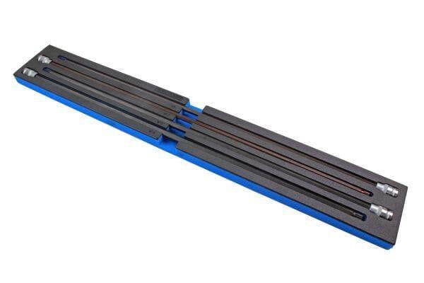 US PRO Tools 4 Piece 1/2" Dr Extra Long Spline Bit Sockets M8, 10, 12,14 - 3389