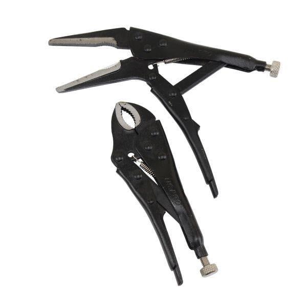 US PRO Tools 4 Piece Locking Pliers Mole Grips Adjustable Wrench Pliers Long Nose 5886