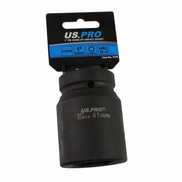 US PRO Tools 41mm 1" DR 6 Point Impact Socket 3746