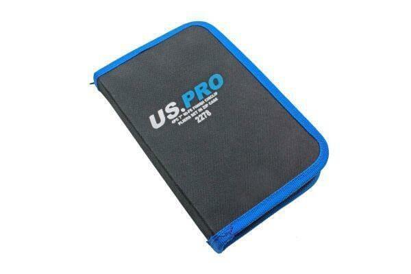 US PRO Tools 4PC 7" NI-FE Finish Circlip Pliers Set In Zip Case 2278