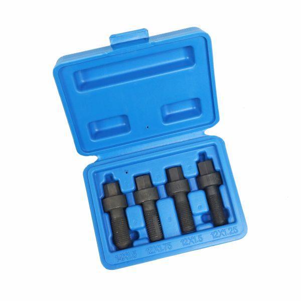 US PRO Tools 4PC Wheel Hub Internal Thread Repair Set - M12 M14 6287