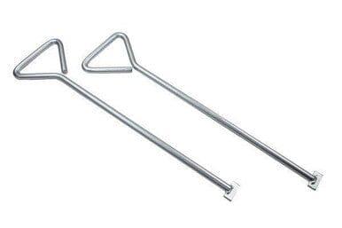 US PRO Tools 520MM T-End Manhole Cover Keys 2 Pack 2303