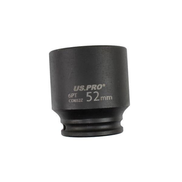 US PRO Tools 52mm Impact Socket 1/2" Drive 6 Point Single Hex Thin Wall 3796