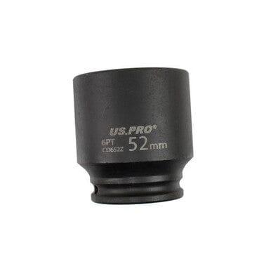US PRO Tools 52mm Impact Socket 1/2" Drive 6 Point Single Hex Thin Wall 3796