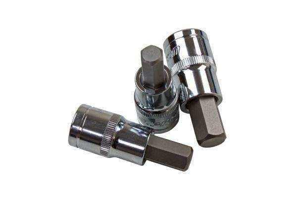 US PRO Tools 5PC 1/2" DR Metric Hex Bit Sockets 3410