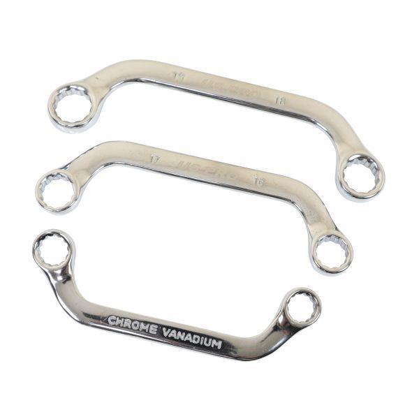 US PRO Tools 5pc Metric C Type Spanner Set, Spanners 10 to 19mm 3233