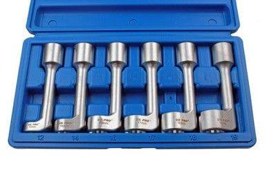 US PRO Tools 6 Piece 1/2" Drive Diesel Injector Line Socket Set 12 - 19mm 5591