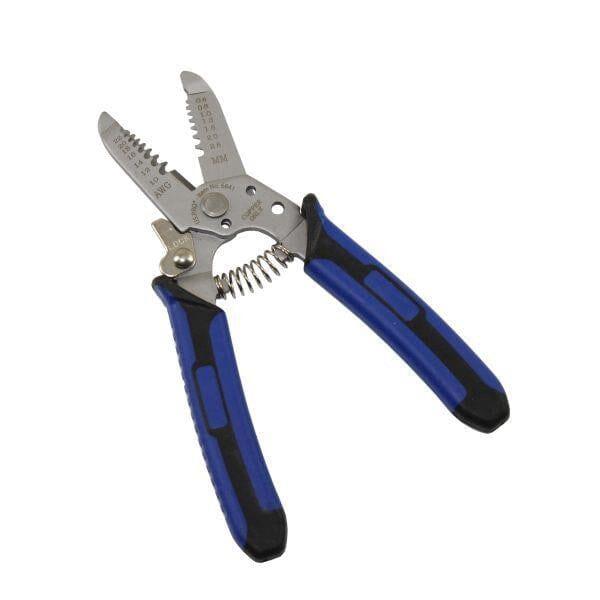 US PRO Tools 6" Stainless Steel Wire Stripper Cutter 0.6 to 2.6mm 6841