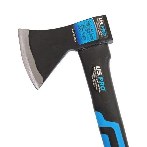 US PRO Tools 600 Gram Hatchet Axe With Fibreglass Handle Log Splitting Maul 4515