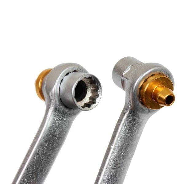 US PRO Tools 6pc Brake Clutch Bleeder Bleed Bleeding Wrench Set 12pt 6218