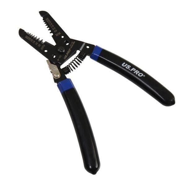 US PRO Tools 7" Curved Wire Stripper Cutter 0.6 To 2.6mm 6835