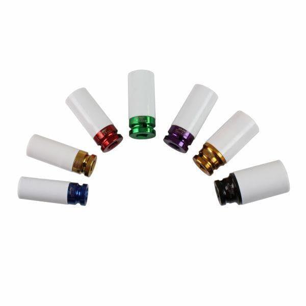 US PRO Tools 7PC 1/2" DR Deep Alloy Wheel Impact Sockets 17 - 27mm 3838