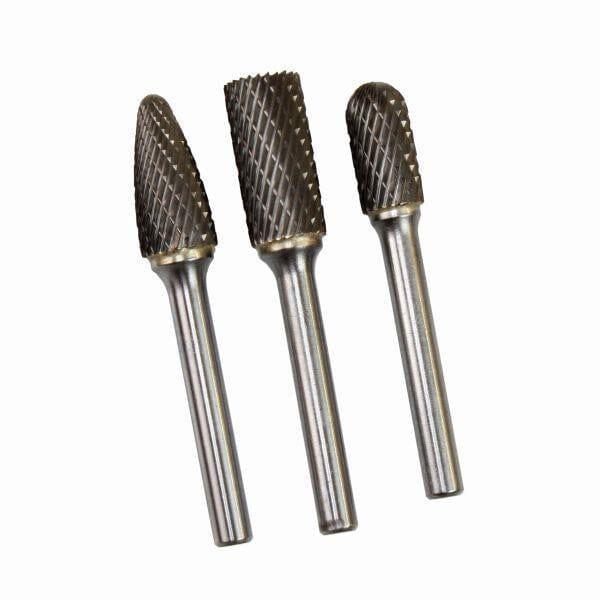 US PRO Tools 7pc 6mm Carbide Burr Set Burrs Tungsten Steel Hole enlarger 7072