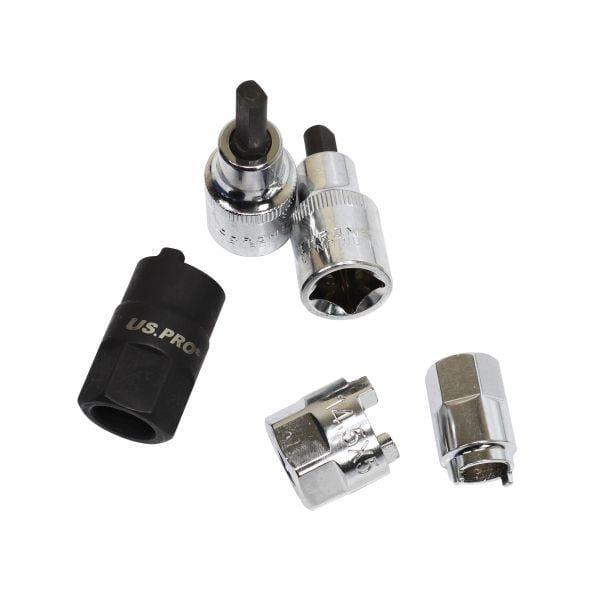 US PRO Tools 9pc Strut Nut And Clamp Spreader Socket Set 1/2" Dr 7151