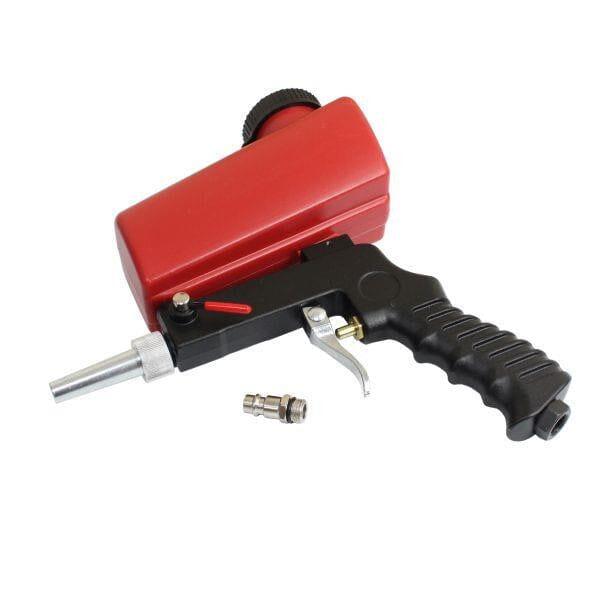 US PRO Tools Abrasive Sandblasting Gun Shot Blast Sanding Air Gun With Tank 8793