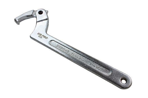 US PRO Tools Adjustable Hook Wrench For Motorcycles 51mm To 121mm 6820