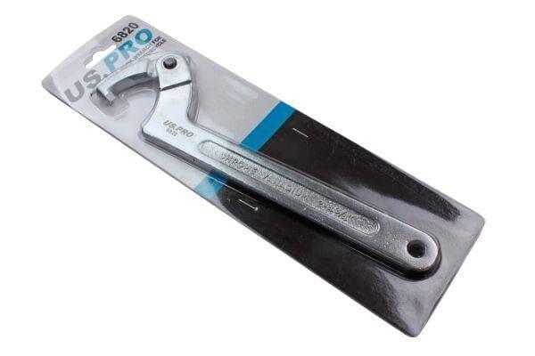 US PRO Tools Adjustable Hook Wrench For Motorcycles 51mm To 121mm 6820