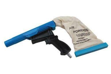 US PRO Tools Air Powered Light weight Vacuum Gun, 30mm Nozzle With Reusable Dust Bag 8788